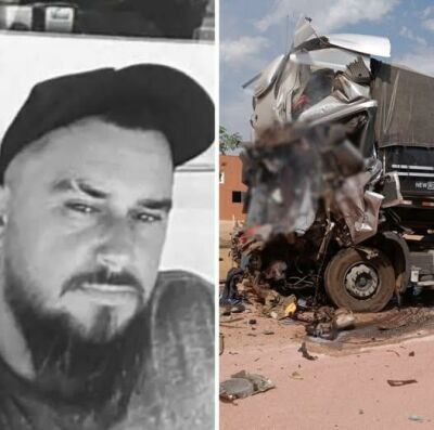 Imagem da notícia Motorista que morreu em batida entre carretas em Paraíso das Águas é identificado